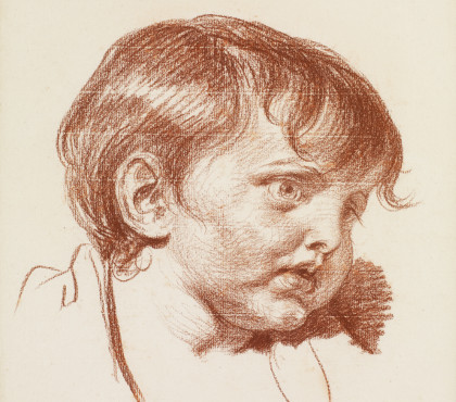 Portrait of a young child