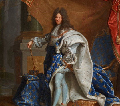 Louis XIV in sacred costume