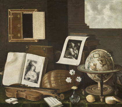 Vanity with the celestial globe