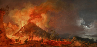 The Eruption of Vesuvius from the Atrio del Cavallo